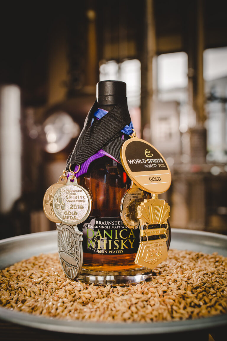 Dobbelt whisky-guld til dansk destilleri